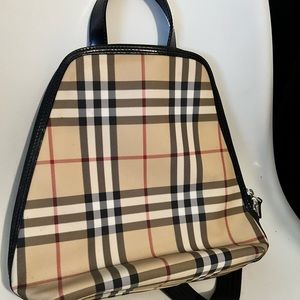 Authentic Burberry backpack